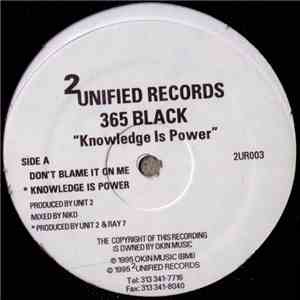 365 Black - Knowledge Is Power