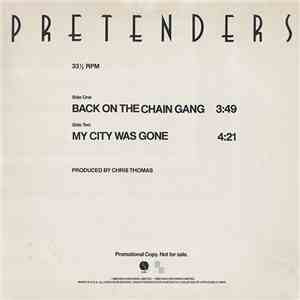 Pretenders - Back On The Chain Gang