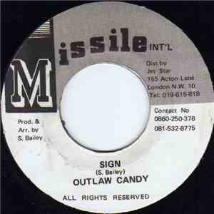Outlaw Candy - Sign