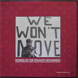 Various - We Won't Move: Songs Of The Tenants' Movement