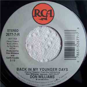 Don Williams  - Back In My Younger Days
