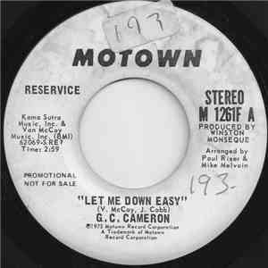 G.C. Cameron - Let Me Down Easy