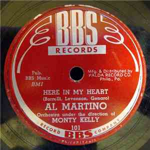 Al Martino - Here In My Heart / I Cried Myself To Sleep