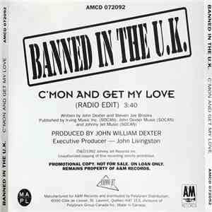 Banned In The U.K. - C’mon And Get My Love