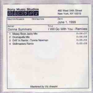 Donna Summers - I Will Go With You (Remixes)