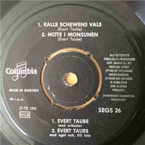Evert Taube - Calle Schewens Vals