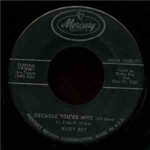 Ricky Roy - Because You're Mine (All Mine) / Lonesome Teen-Ager