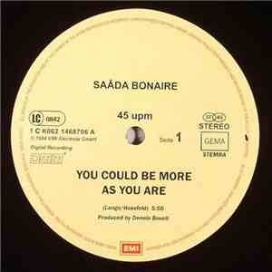 Saâda Bonaire - You Could Be More As You Are / Invitation / Funky Way