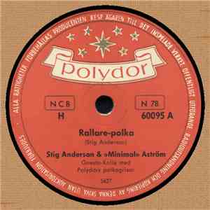 Stig Anderson & »Minimal» Åström - Rallare-polka / Vi Kommer Från Paris