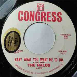 The Halos - Baby What You Want Me To Do / Hey Hey Love Me