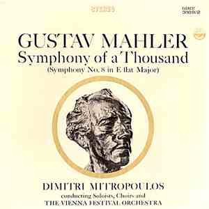 Dimitri Mitropoulos conducting Soloists, Choirs and The Vienna Festival Orc ...