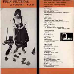 Various - Folk Festival At Newport Vol. III