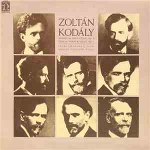 Zoltán Kodály – Jerry Grossman, Daniel Phillips - Sonata For Solo Cello, Op. 8 / Duo For Violin & Cello, Op. 7