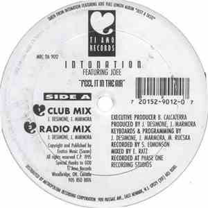 Intonation Featuring Joee - Feel It In The Air