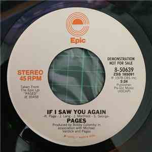 Pages  - If I Saw You Again