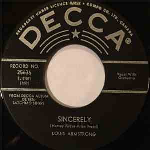 Louis Armstrong - Sincerely