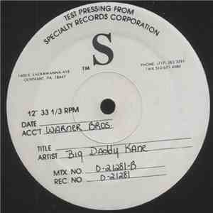 Big Daddy Kane - Smooth Operator / Warm It Up Kane