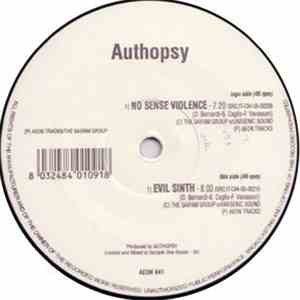 Authopsy - No Sense Violence
