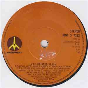 Kris Kristofferson - Loving Her Was Easier (Than Anything I'll Ever Do Agai ...