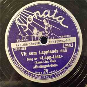 Lapp-Lisa - Lapplands Sången / Vit Som Lapplands Snö