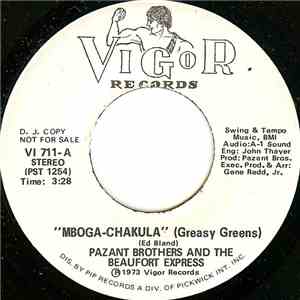 Pazant Brothers And The Beaufort Express - Mboga-Chakula (Greasy Greens)
