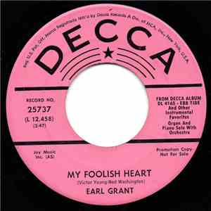 Earl Grant - My Foolish Heart / One Note Samba
