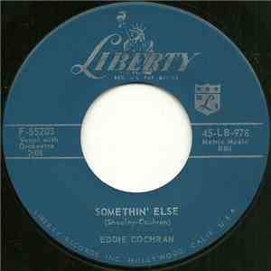 Eddie Cochran - Somethin' Else / Boll Weevil Song