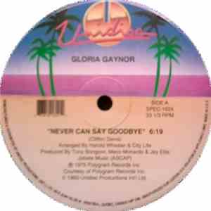 Gloria Gaynor - Never Can Say Goodbye