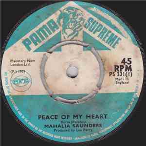 Mahalia Saunders - Peace Of My Heart / Right On The Tip Of My Tongue