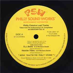 Montana Orchestra - Philly Classics Lost Tracks