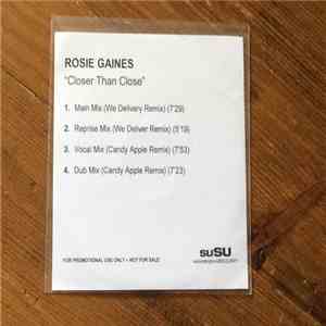 Rosie Gaines - Closer Than Close
