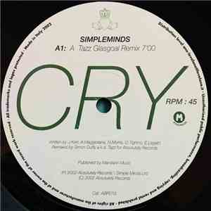 Simple Minds - Cry (Tazz Remixes)