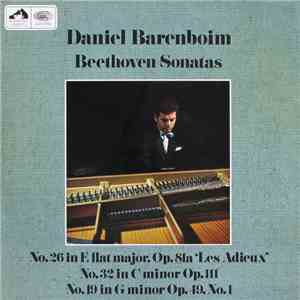 Daniel Barenboim - Beethoven Sonatas: No.26 In E Flat Major, Op.81a 'Les Ad ...