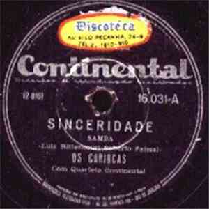 Os Cariocas - Sinceridade