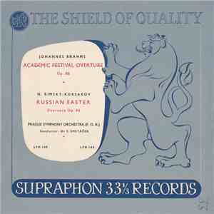Prague Symphony Orchestra (F.O.K.) Conductor: Dr V. Smetáček - Johannes Bra ...