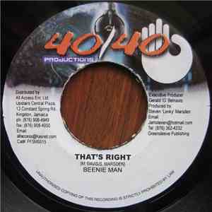 Beenie Man - That's Right