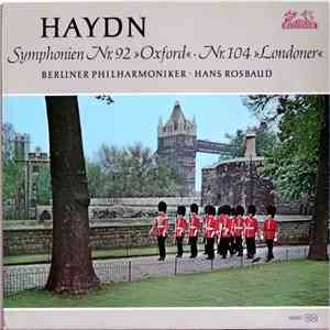 Haydn, Berliner Philharmoniker, Hans Rosbaud - Symphonien Nr. 92 