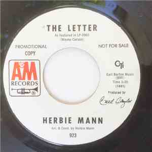 Herbie Mann - The Letter / Upa, Neguinho
