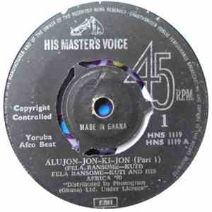 Fela Ransome-Kuti And His Africa '70 - Alujon-Jon-Ki-Jon (Part 1 & 2)