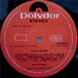 John Lee Hooker - Slim's Stomp