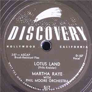 Martha Raye With Phil Moore Orchestra - Lotus Land / The Boy Next Door