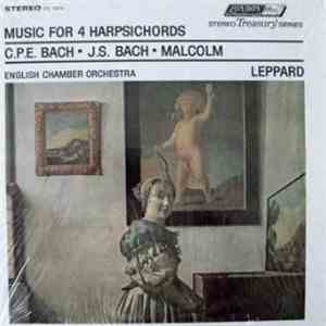 C.P.E. Bach, J.S. Bach, Malcolm, English Chamber Orchestra, Leppard - Music ...