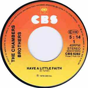 The Chambers Brothers - Have A Little Faith / To Love Somebody