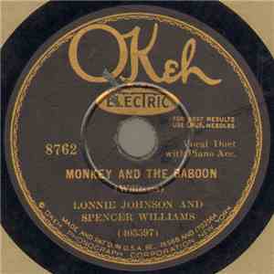 Lonnie Johnson  And Clarence Williams - Monkey And The Baboon / Wipe It Off