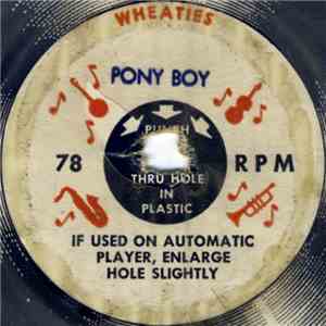 Unknown Artist - Pony Boy
