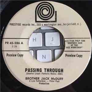 Brother Jack McDuff - Passing Through / Somewhere In The Night