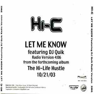 Hi-C - Let Me Know