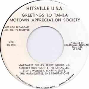 Various - Greetings To Tamla Motown Appreciation Society