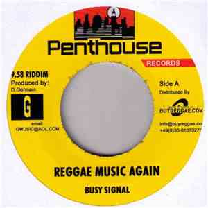Busy Signal / Shuga  - Reggae Music Again / 9.58