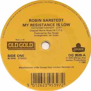 Robin Sarstedt / Gilbert Becaud - My Resistance Is Low / A Little Love And  ...
